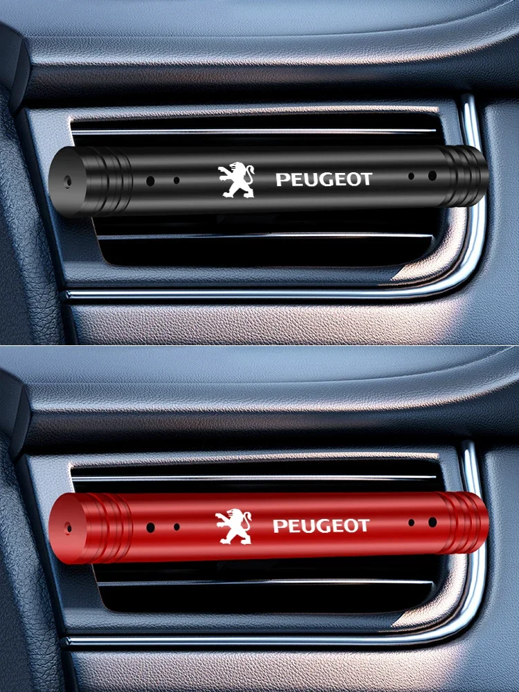 Diffuseur de parfum à Clip pour sortie d'air de voiture, aromathérapie solide durable pour Peugeot 206 307 308 3008 207 208 407 508 2008 5008 107