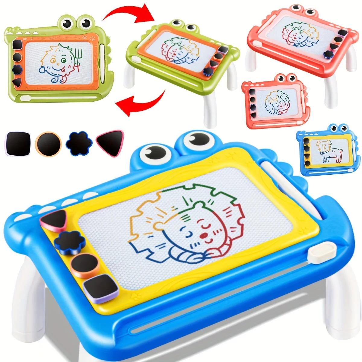 Magnetyczna tablica do rysowania, zabawka edukacyjna, kolorowa tablica do rysowania, prezent na urodziny, Halloween, Boże Narodzenie, Święto Dziękczynienia