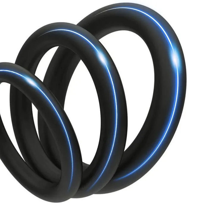 Glow in the Dark Cock Ring - Silicone Vibrating Penis Ring for Stamina Delay & Couples Pleasure - view 3
