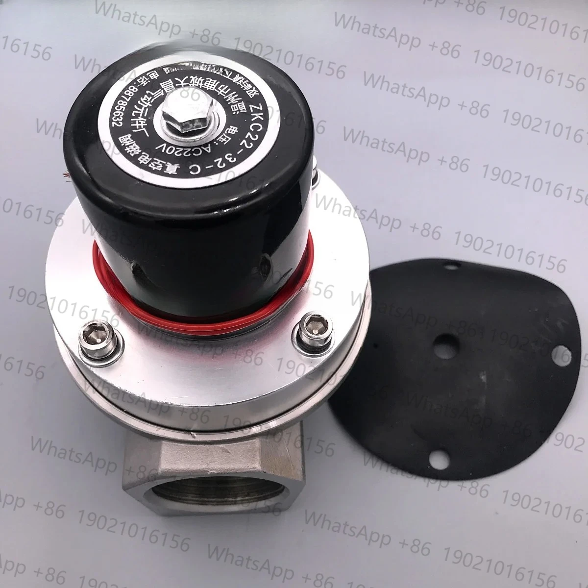 

Vacuum solenoid valve two position two-way ZKC22-32-C 32mm diameter, G1 1/4 1.2 inch