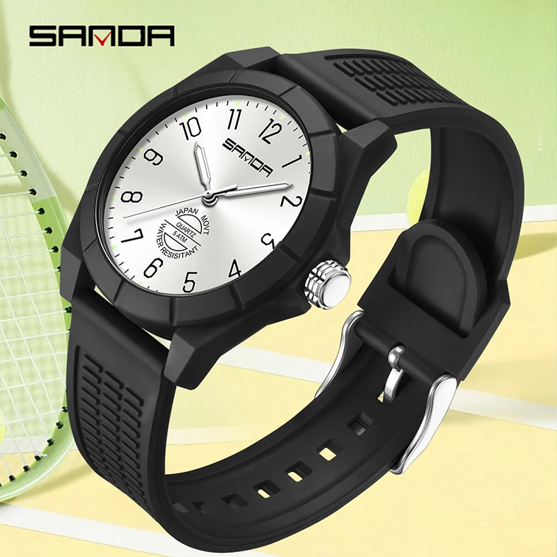 Reloj de cuarzo de estilo minimalista Para Mujer, pulsera elegante, resistente al agua, a la moda