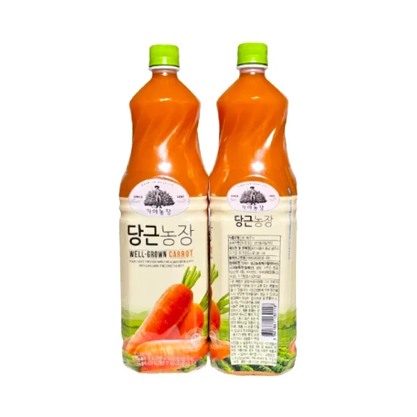 웅진 가야농장 당근농장 1.5L x 6개입 당근주스
