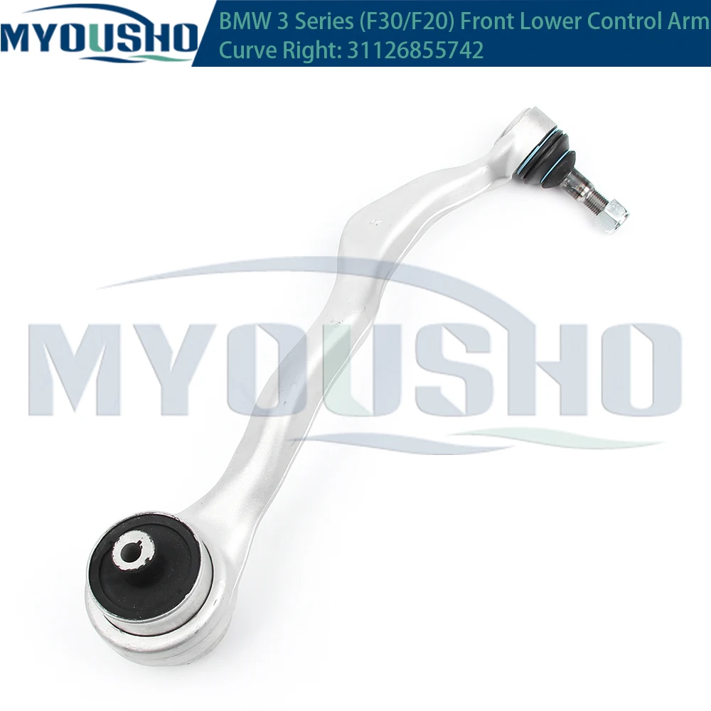 MyoshoFor BMW 1/2/3/4 Series F30 F31 F32 F33 F34 F35 F20 F21 F22 F80 F82 F83 F87 Front Lower Suspension Control Arm Curve