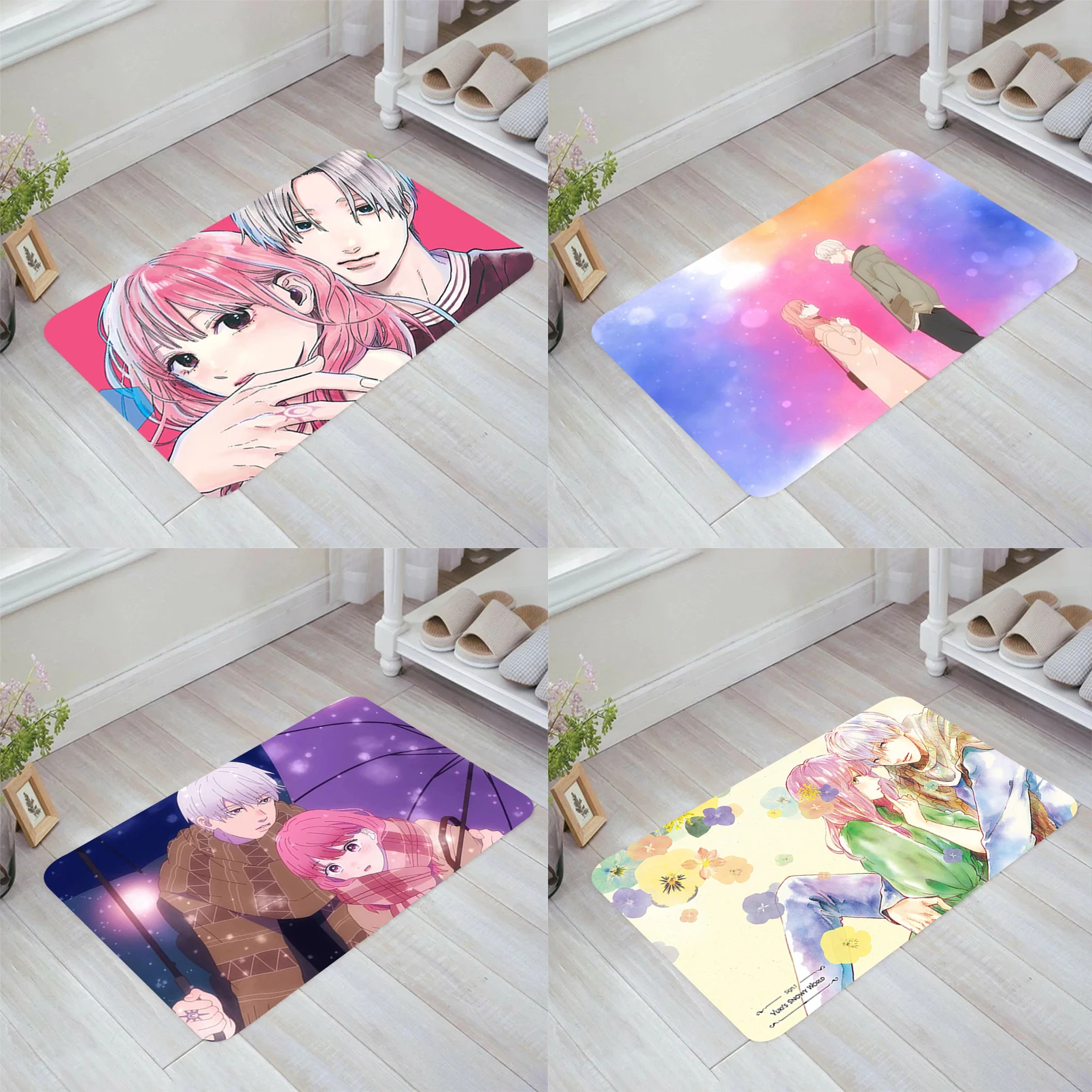 

A Sign of Affection Anime Floor Mat Carpets Kitchen Rug Rugs Doormat Entrance Door Room Mats Balcony Home Foot Carpet Bathroom