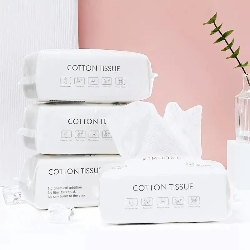 Soft Cotton Towel Disposable Face Towel Towels Bathroom Accessories Dry Rags for Washing and Drying Face Towels 50/100Pcs