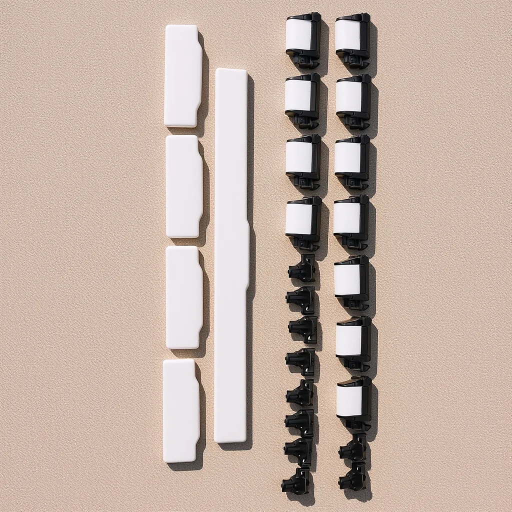 

1 Set 6.25U 2U Key Stabilizer Bar Kit For Gh60 87-Keyless Keyboard Stabilizer Housing Replacement Raised Wire Insert Mechanical