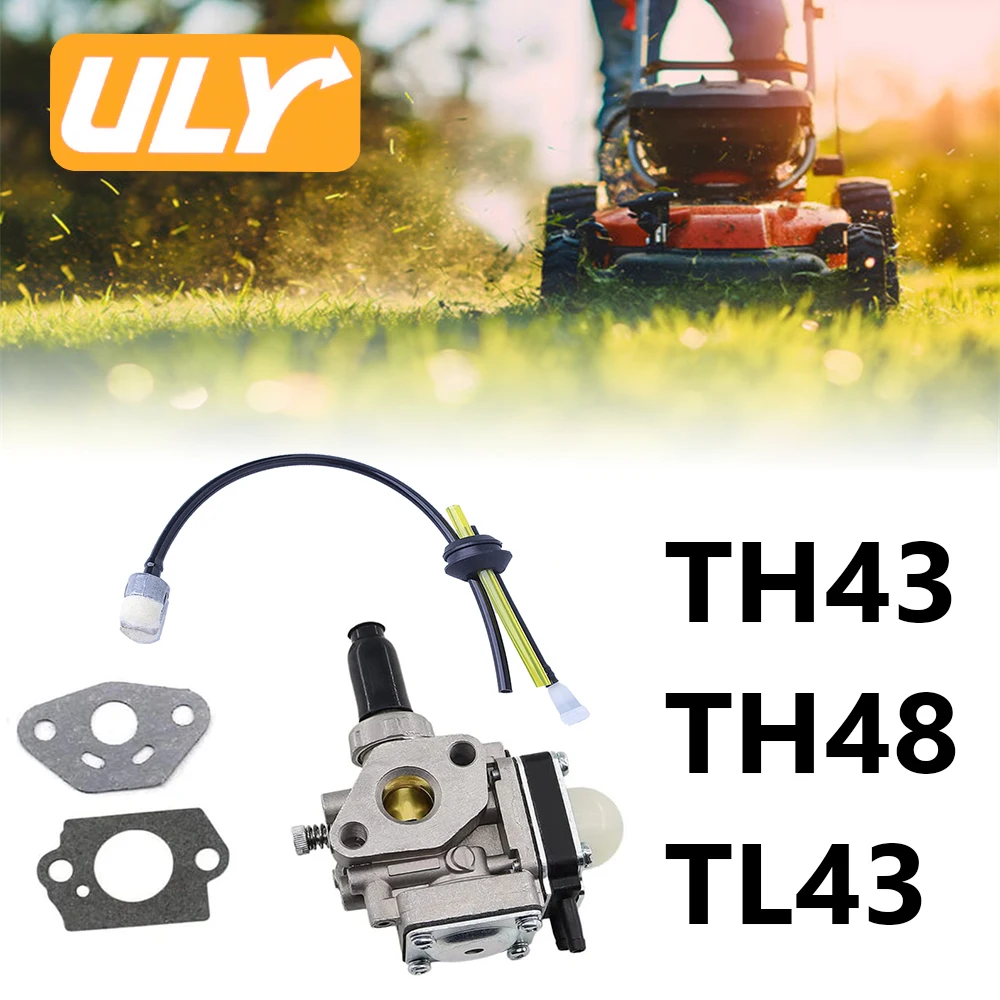 

Комплект карбюратора, совместимый с кусторезами Kawasaki TH43, TH48, TL43, TL33, запасные части для замены карбюратора