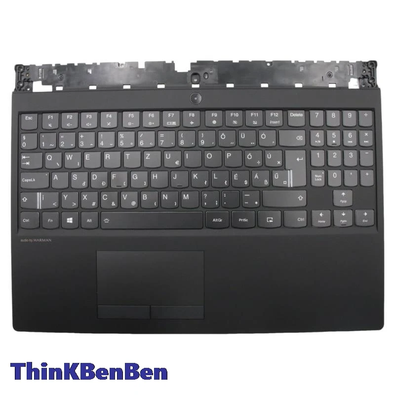 HU Hungarian Black Keyboard Upper Case Palmrest Shell Cover For Lenovo Legion Y530 15 15ICH Y7000 2018 1060 5CB0S91804