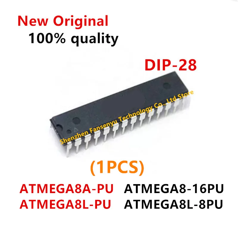(1piece) 100% New ATMEGA8A-PU ATMEGA8L-PU ATMEGA8-16PU ATMEGA8L-8PU ATMEGA8L ATMEGA8A ATMEGA8 DIP-28 Chipset