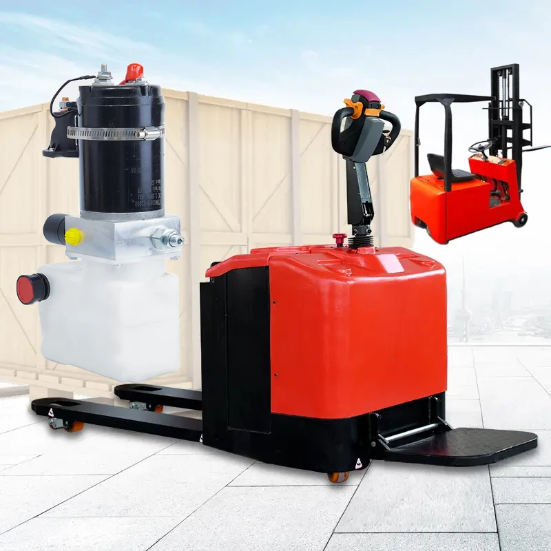 DC Single Acting Hydraulic Power Pack for Electric Pallet Truck Light Forklift Car Lift Pallet