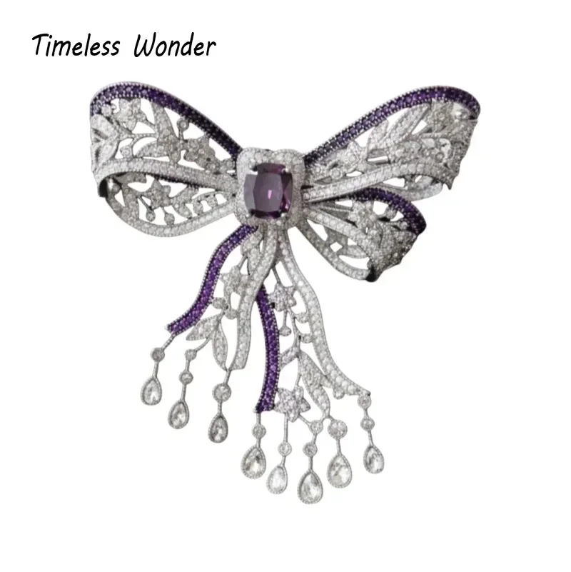 

Timeless Wonder Stunning Zircon Butterfly Brooch Pins for Women Designer Jewelry Runway Top Bride Gift Trendy Cute Rare Mix 5283