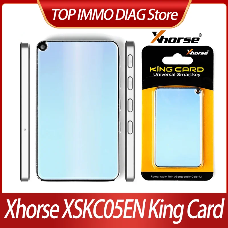 Xhorse XSKC05EN King Card VVDI Universal Smart key Support Chip type ID46 ID47 ID48 ID49 ID4A