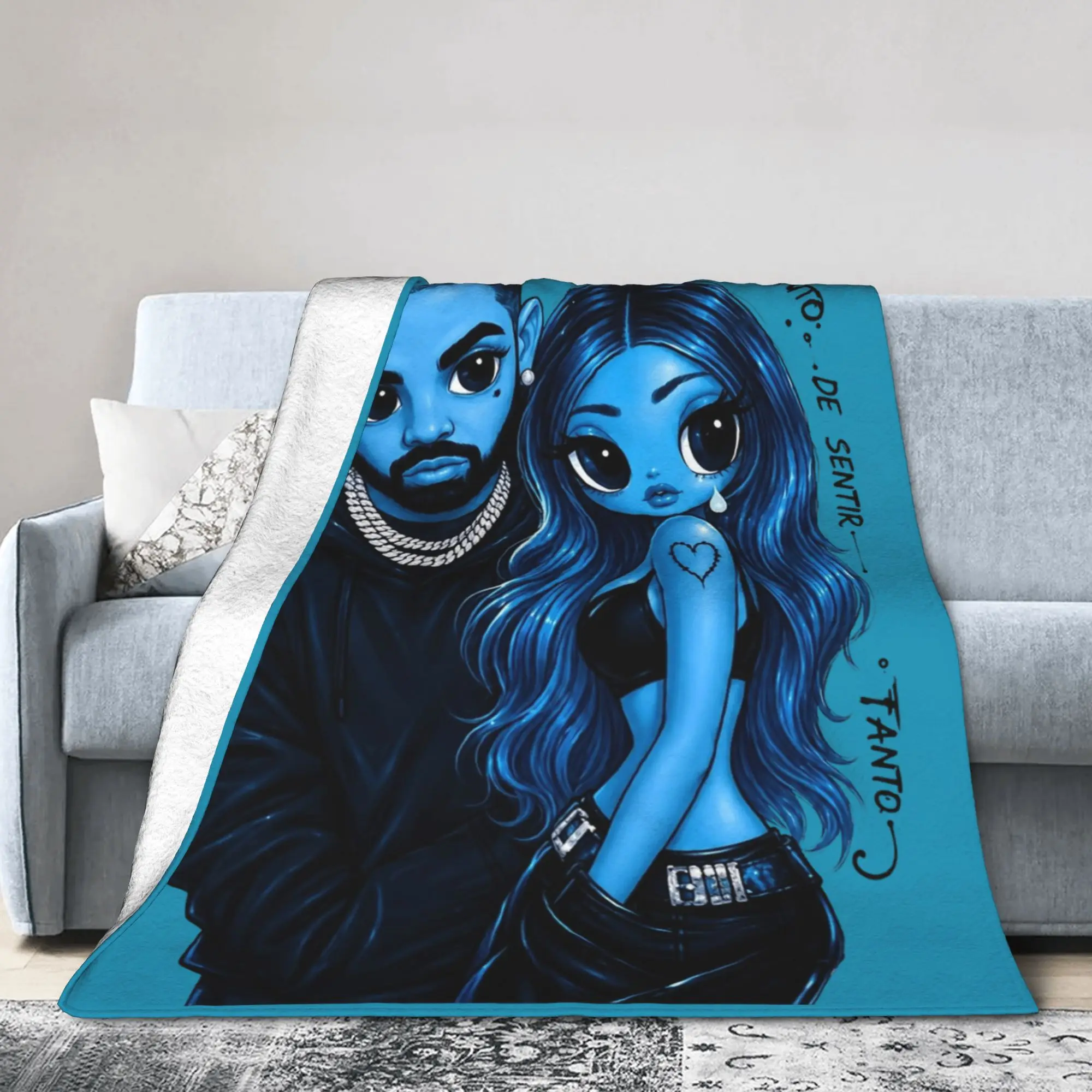 K-Karoled G NMADST New Album Blankets Ultra-Soft Fleece Cute Gift  Throw Blanket Bedspreads