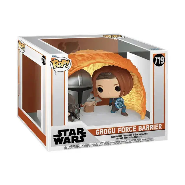 Funko Pop Original Model Star Wars GROGUFORCE BARRIER Anime Figure Statue Model Toys Collectibles Gifts for Child Festival - Image 3