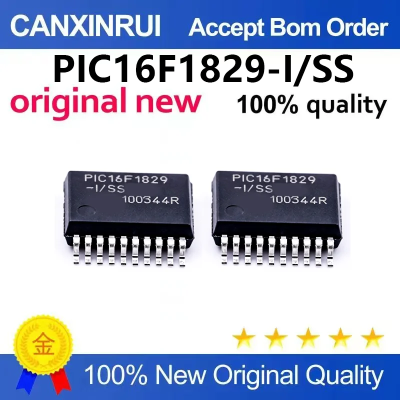 （5pcs-10pcs）Brand new original PIC16F1829ISS flash eight bit microcontroller smtSSOP20