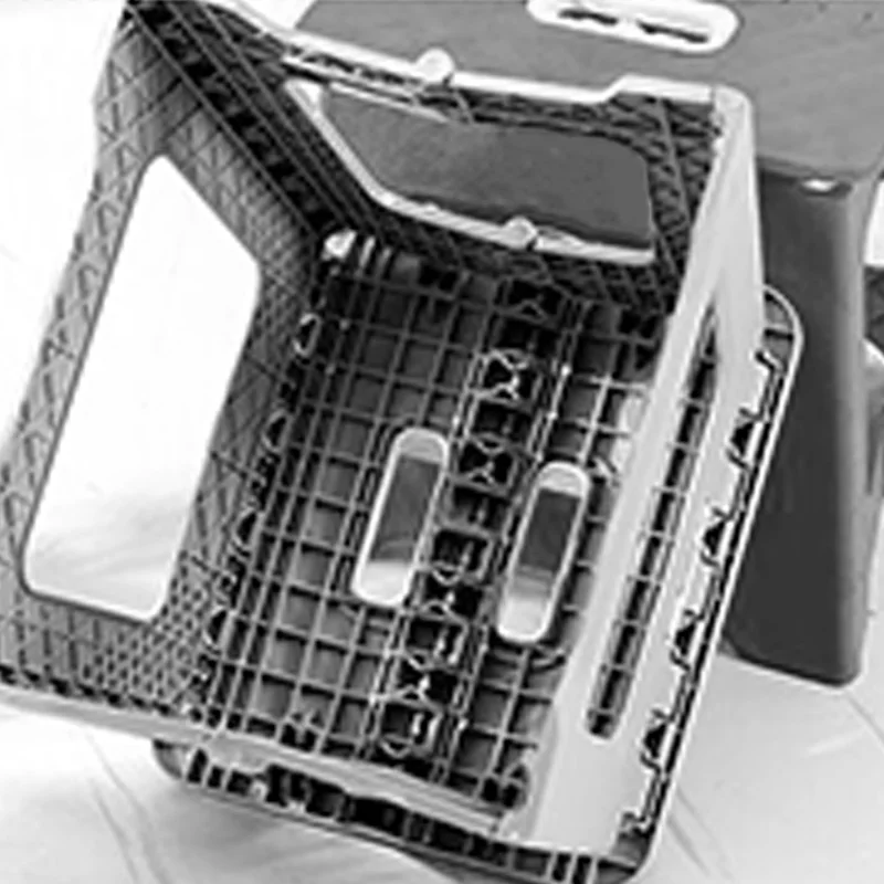 Folding stool Portable household Chair Lightweight outdoor camping small bench Space-saving and skid-resistant stool
