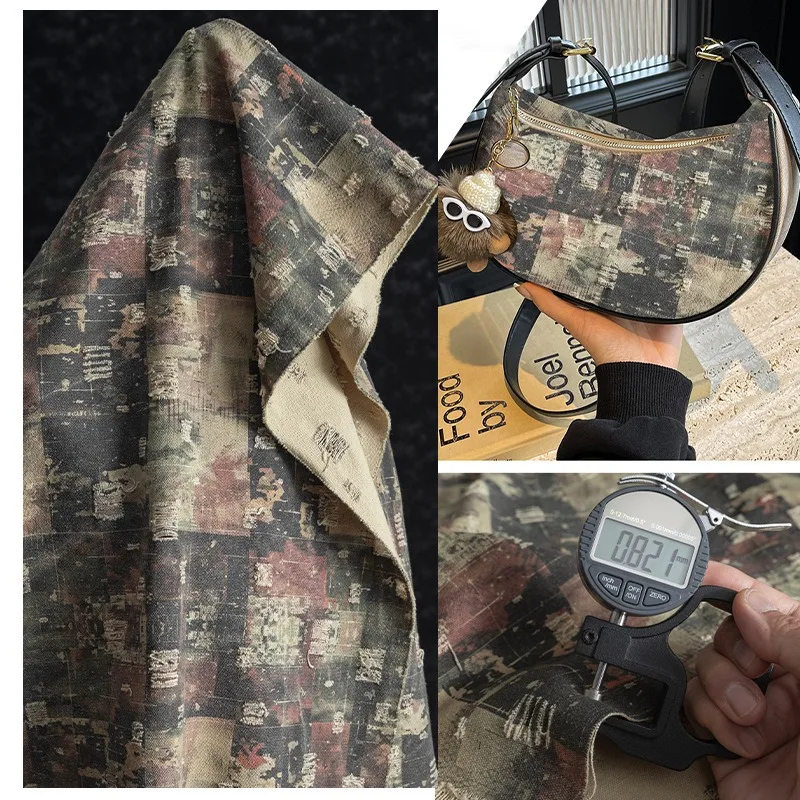 

Хлопковая джинсовая ткань с принтом тай-дай 1 м/2 м/3 м — потертая, промышленная ткань для одежды «сделай сам», куртка и брюки (от метров)