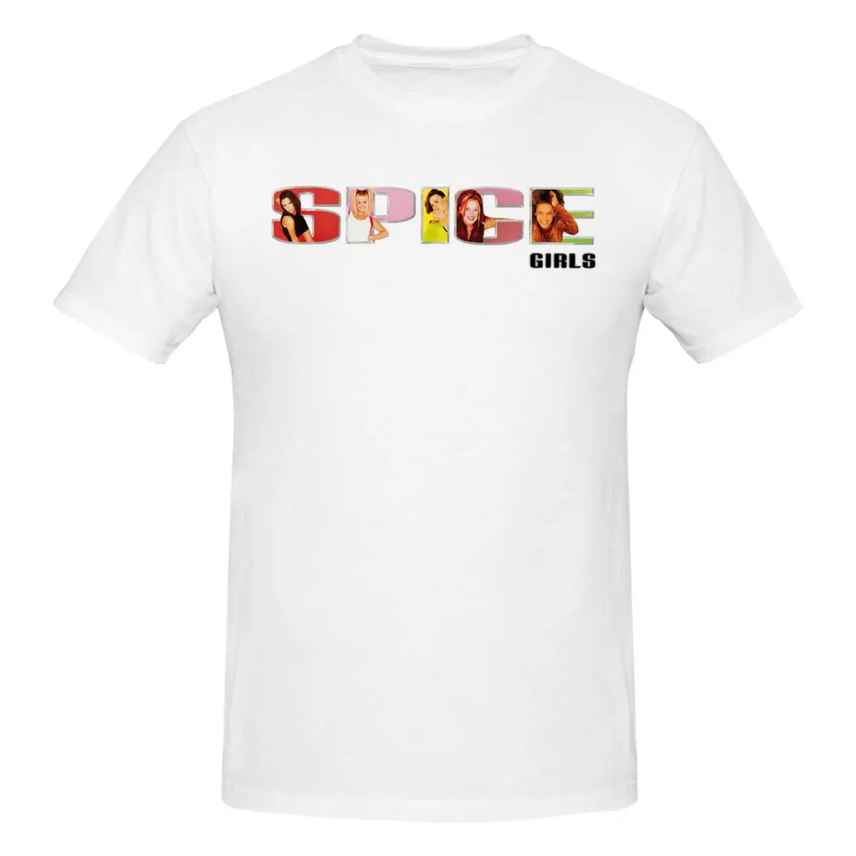 SPICE GIRLS WORLD TOUR Fun T Shirts Graphic Y2K Anime O-neck Mens Women T-Shirt Tops