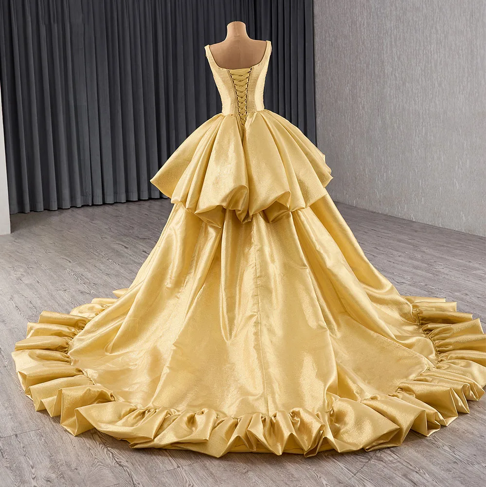 Customized Princess Quinceanera Dresses 2024 Beauty and the Beast Inspired Lace-up Corset Prom Occasion Gown vestido de 15 años