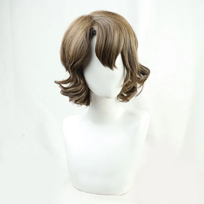 Anime Promise of Wizard Western Country Faust Cosplay Wig Halloween Party Prop Synthetic Hair Heat Resistant Fiber + Wig Cap