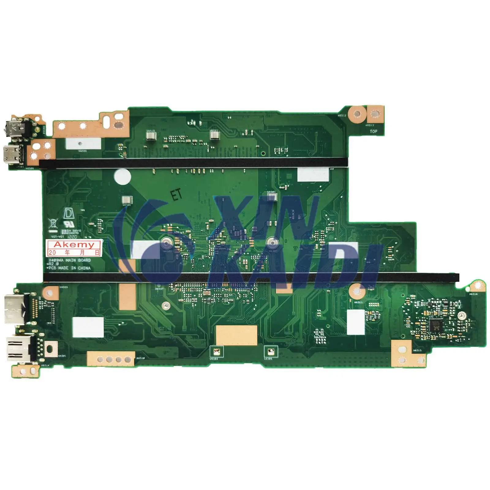 Notebook Mainboard For ASUS VivoBook 14 X509M X509MA X409MA F509MA A509MA Laptop Motherboard N4000 N4020 N4100 N5000 CPU DDR4