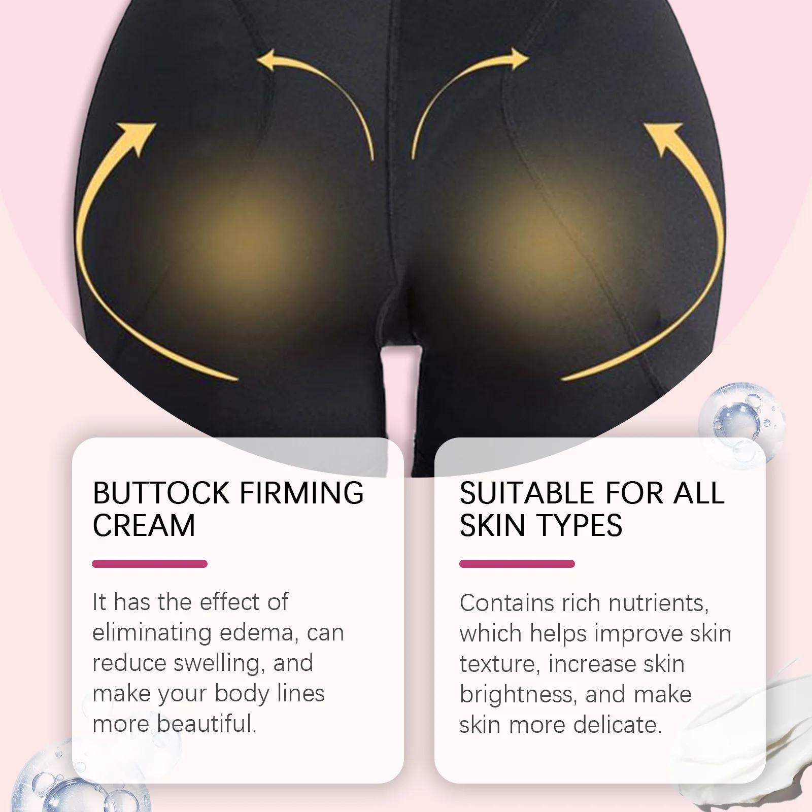 Buttock Firming Cream Lifting up Butt Firming Enhance Hip Growth Tightening Ass Shaping Anti Sagging Buttock Enlargement Cream