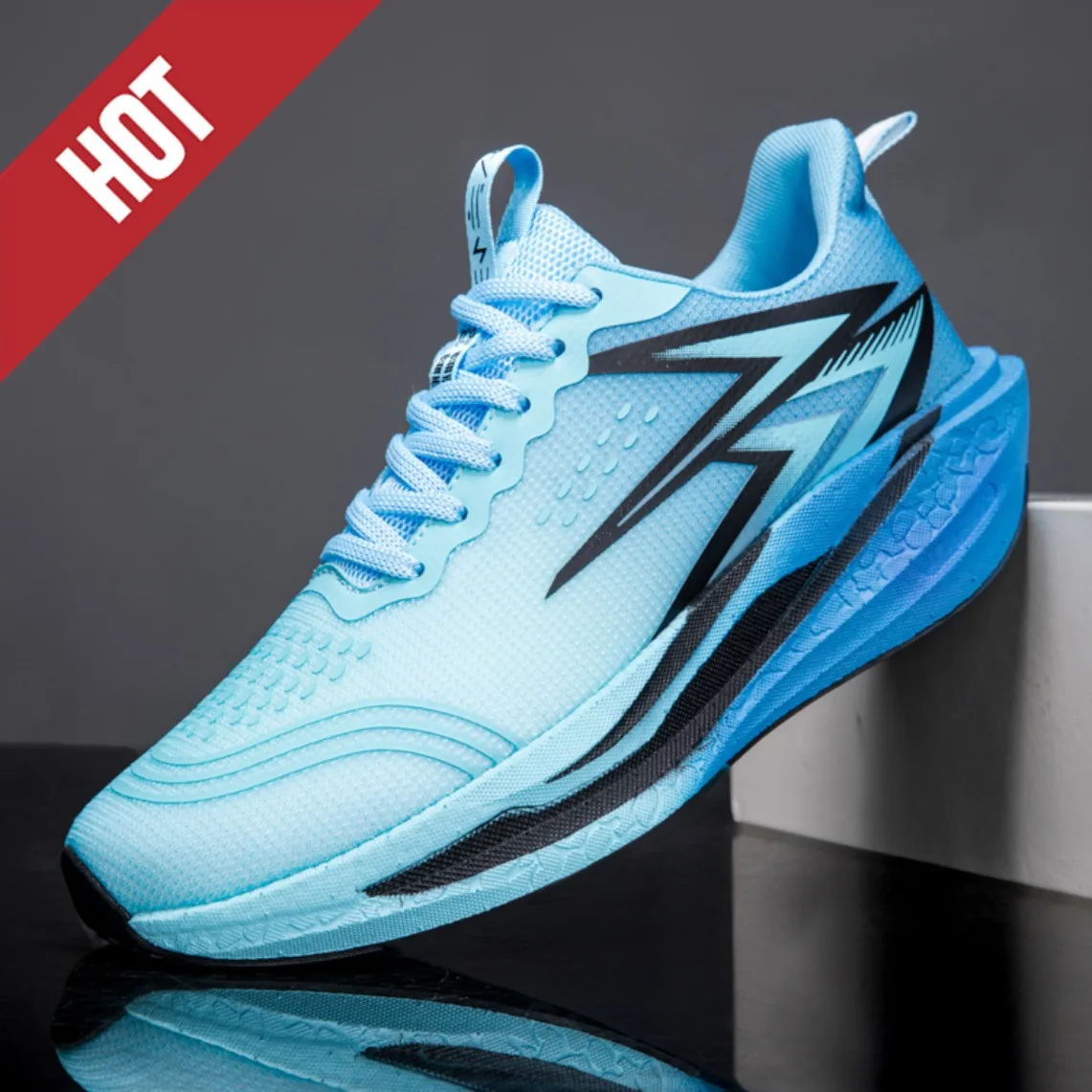 Men Women Carbon Plate Marathon Running Shoes Breathable Lightweight Non-Slip Racing Training Sports Athletic Sneakers Casual