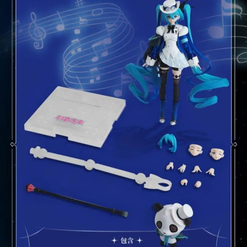 Nouveau Blokees Hatsune Miku Miracle Version Miku avec vous 2025 figurine décoration assemblé modèle cadeaux d'anniversaire de noël