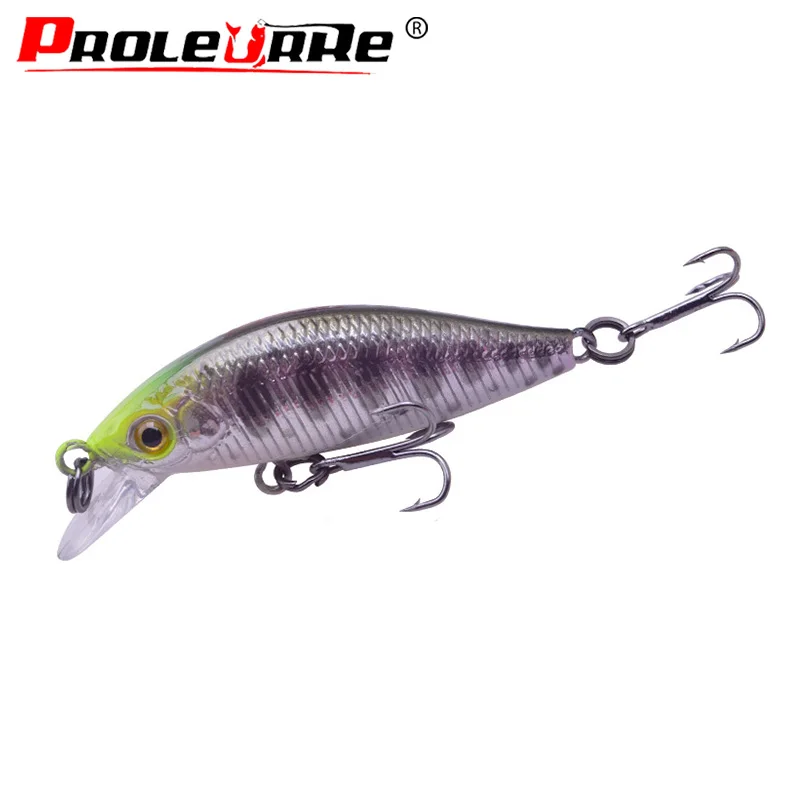 

1Pcs Hard Bait Sinking Minnow Fishing Lures 50mm 3.2g Freshwater Fish Lure Wobblers Artificial Lures Trout Swimbait Peche Leurre