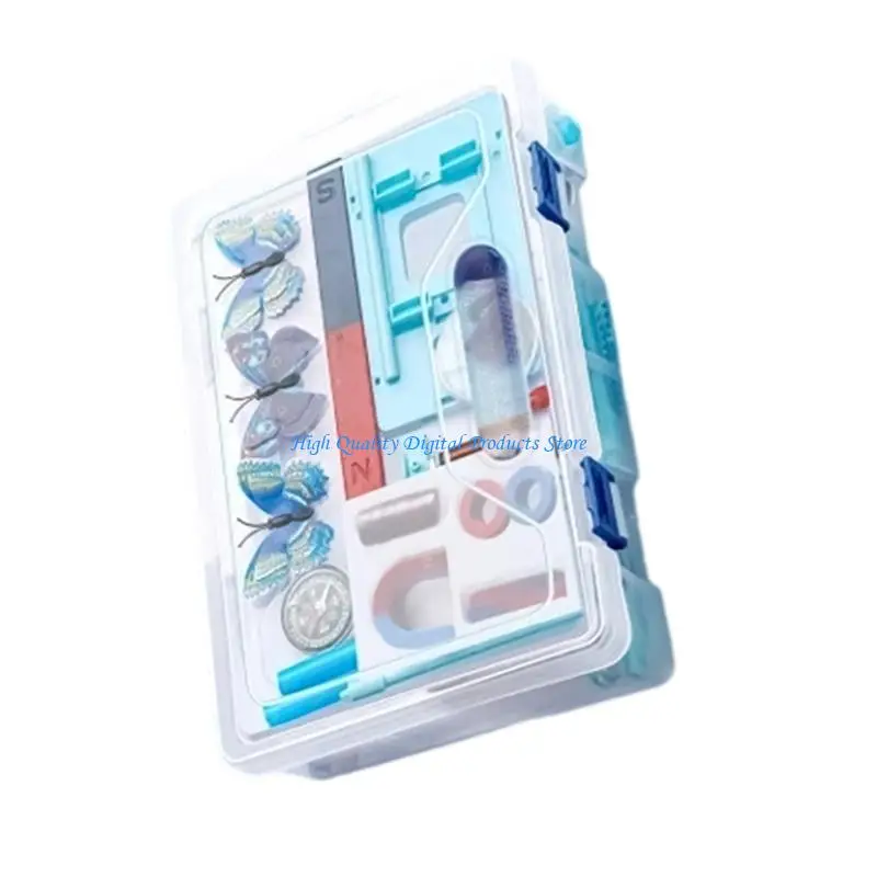 U2JE Развивающая магнитная игрушка Практические магнитные эксперименты для демонстрации преподавания в классе и обучения на дому