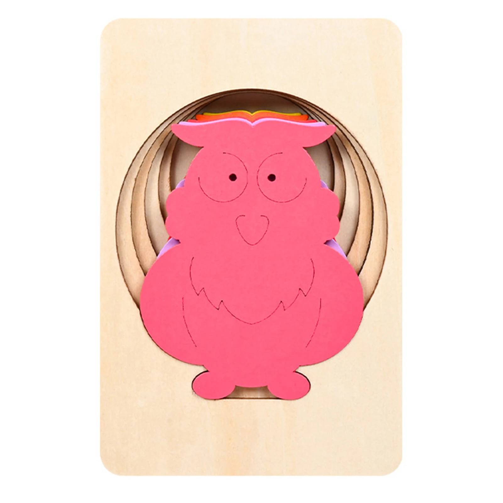 ปริศนา 3 มิติสำหรับเด็ก ปริศนาไม้เพื่อการศึกษา ของเล่นเด็ก ของเล่นเสริมพัฒนาการ