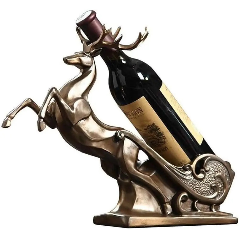 

Stackable Elk Wine Rack for Kitchen and Dining, Countertop or Cabinet Storage Solution