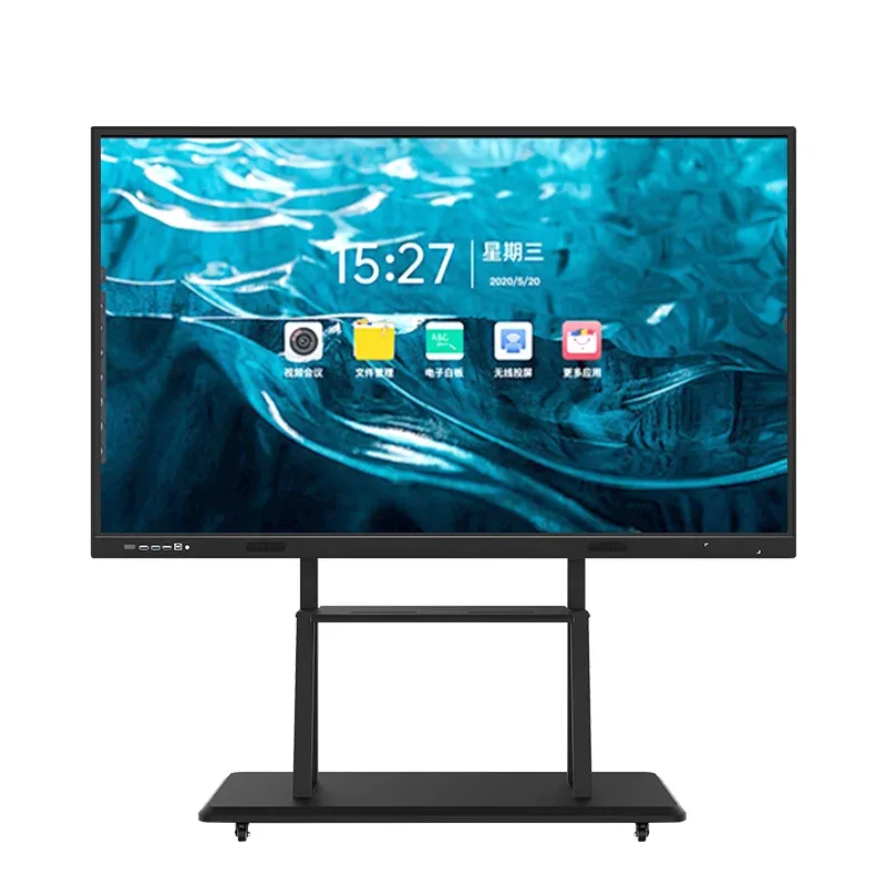 65 75 86 100 110 Inch Digital Interactive Board Classroom Flat Panel Touch Screen Whiteboard Smart Interactive Whiteboard