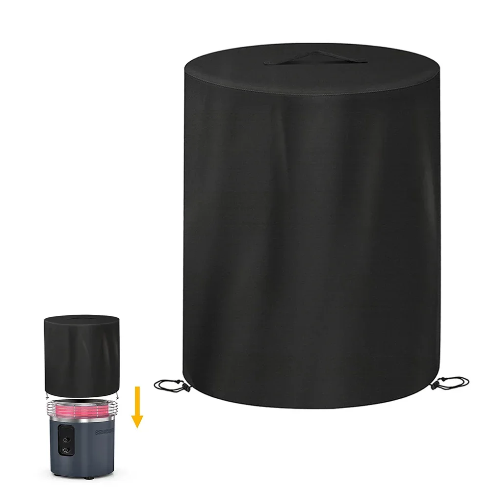 

Heavy duty round heater brazier cover with drawstring for Fireside360 made of weather resistant 600D polyester Oxford cloth