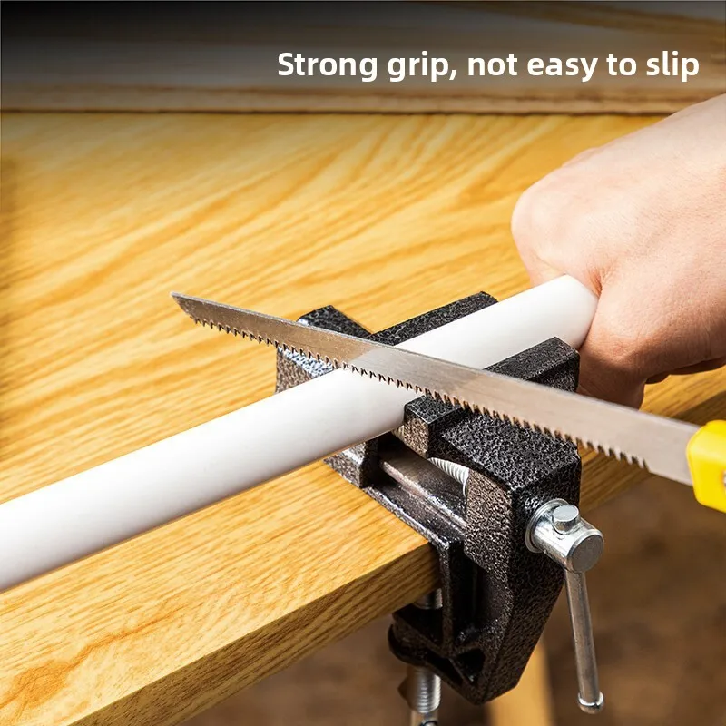 Miniature woodworking clamp, a versatile household tool for various woodworking tasks, including a mini bench vise