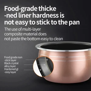 3L Gran capacidad 24 V Coachadora de arroz de automóvil 200w para camión 8 Mejor máquina de cocción automática de ventas - №7