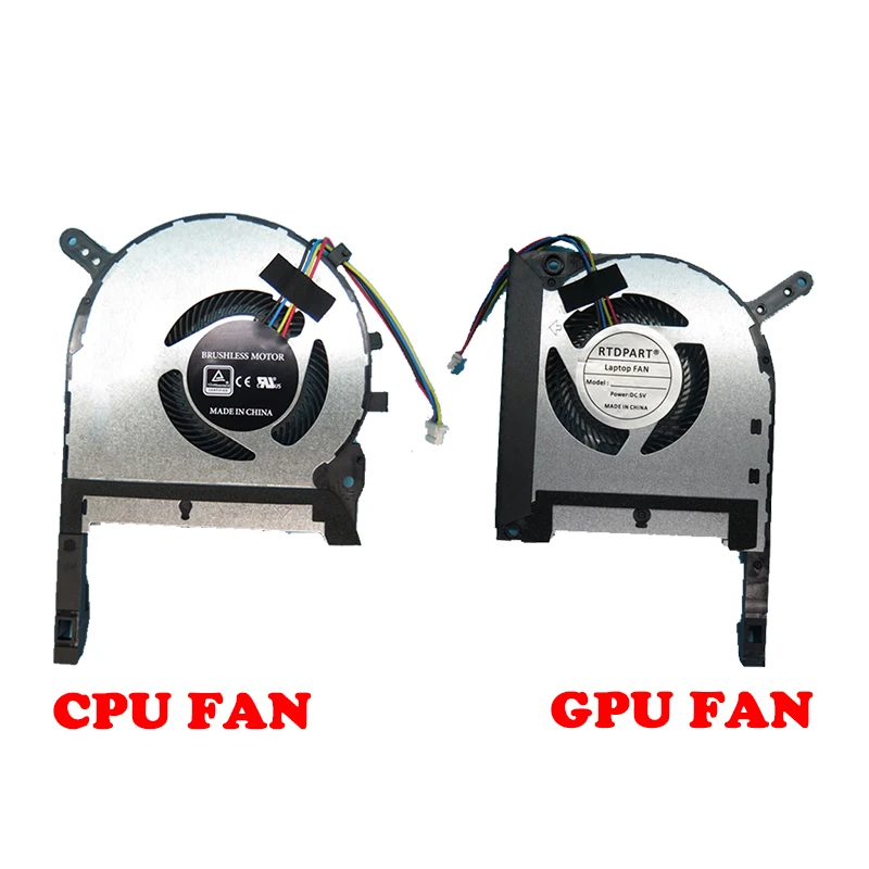 Laptop CPU FAN&GPU FAN For ASUS FX95D FX95G FX95DV FX95DU FX95DD FX95GT FX95GU FX95DT DC5V 0.5A