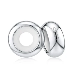 2pcs 925 Silver Spacer Beads Silicone Stoppers 4 Colors Silver Bead Rubber Stoppers DIY Necklace Bracelet Jewelry Making Beads
