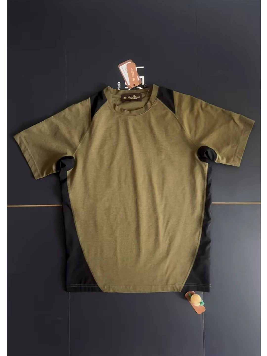 

Sorona Cool Sensation ort Sve Men's T-irt Thin Splice Qui Dry Outdoor Fitn Exercise Sports Cycling Wear Summer