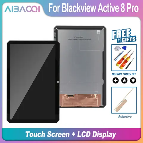 AiBaoQi Brand New For Blackview Active 5 Active 8 Active 8 Pro LCD&Touch Screen Digitizer Display Module