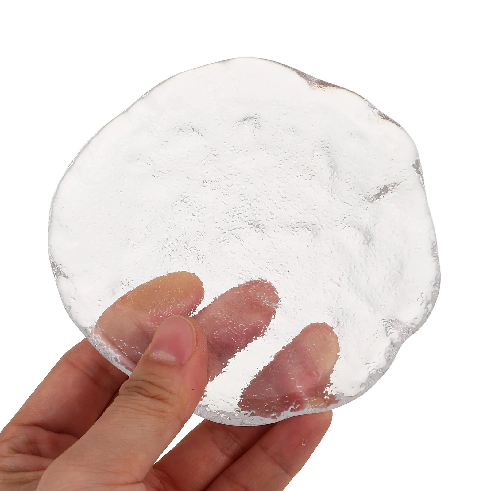 

Glass Nail Polish Mixing Palette High Transparency Tray for Nail Art Decoration Professional Manicure Supply Compact Design