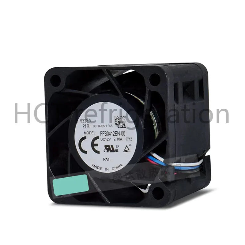 Brand New Original FFB0412EN-00 DC12V 2.1A 40*40*28mm Server power supply high air volume cooling fan