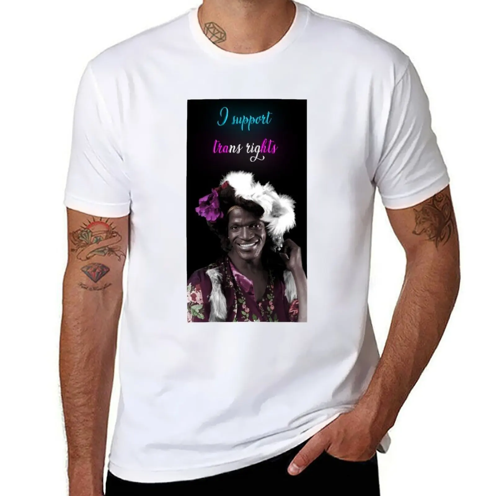 

Marsha P. Johnson T-Shirt anime tshirt t shirt man designer T-Shirt