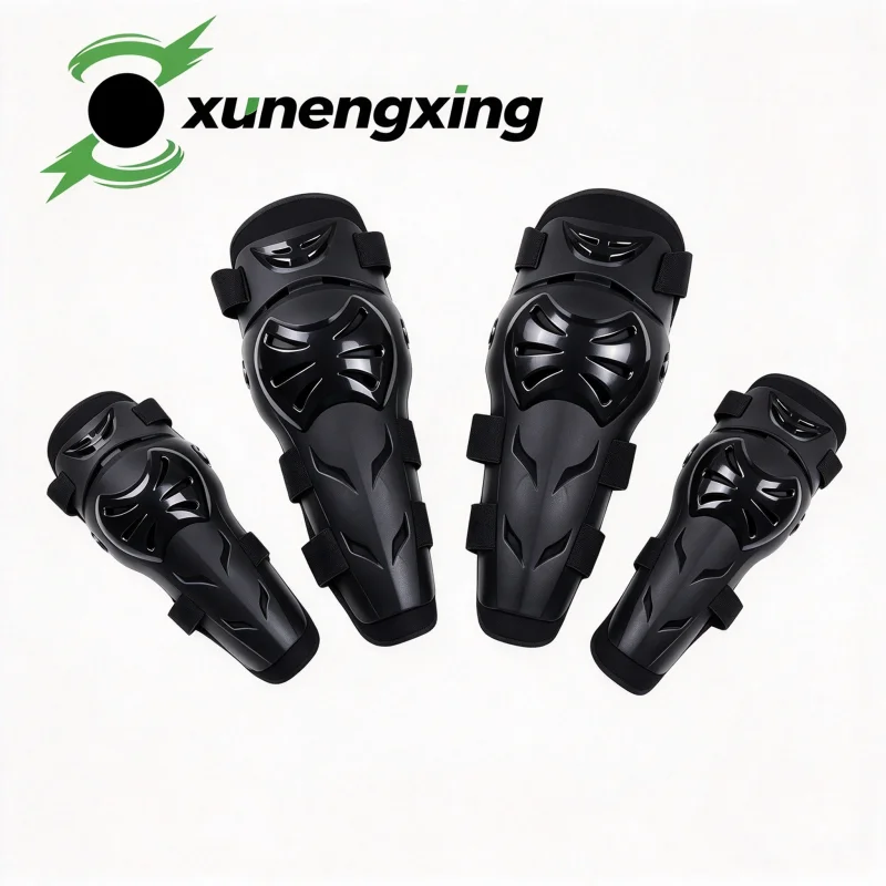 Motorcycle Knee Elbow Pads Set 4Pcs Moto Riding Protective Gear Offroad Racing Knight Outdoor Sports Knee Guards Elbow Protector
