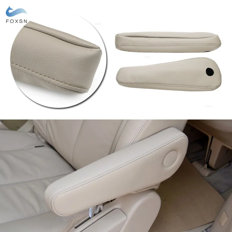 For Toyota Previa Estima 2006 2007 2008 2009 2010 - 2016 Car Front/ Middle Row Side Seat Armrest Handle Leather Cover Trim