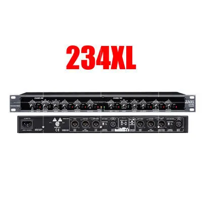 234 Professional Audio Peripherals Stereo 2/3-way Mono 4-way 234XL for Electronic Crossovers and 234XL