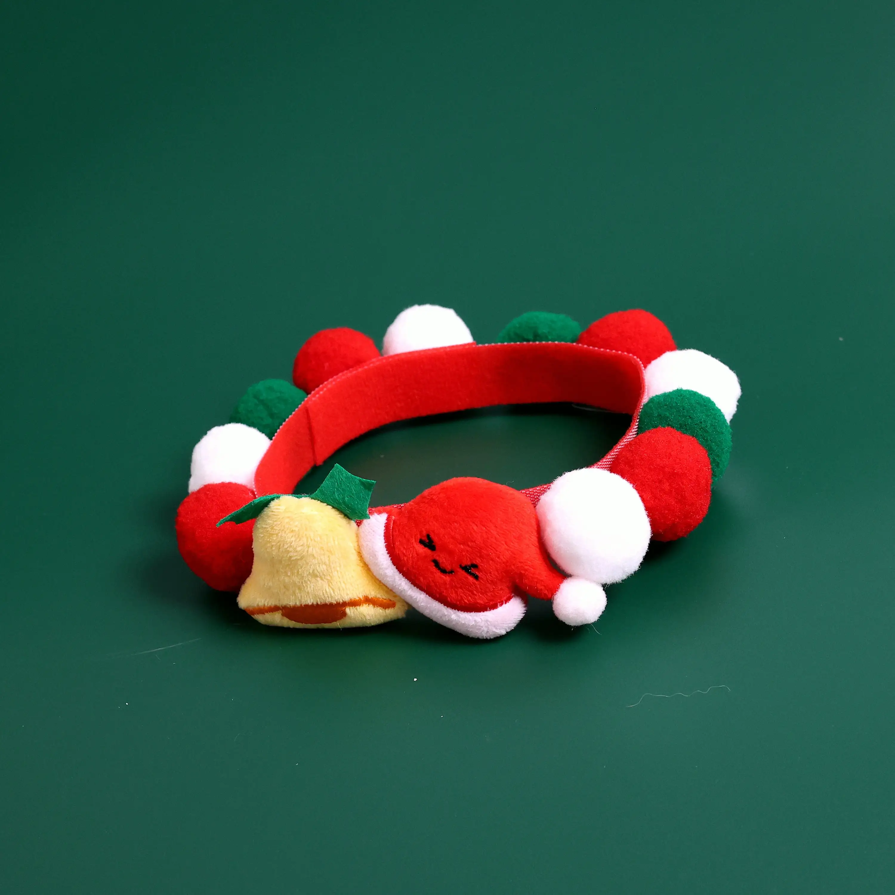 عيد الميلاد الكلب القط طوق اليدوية الحيوانات الأليفة برقبة وشاح باندانا الحيوانات الأليفة هدية للحيوانات الأليفة ازياء مثالية عطلة الألوان نابضة بالحياة #3