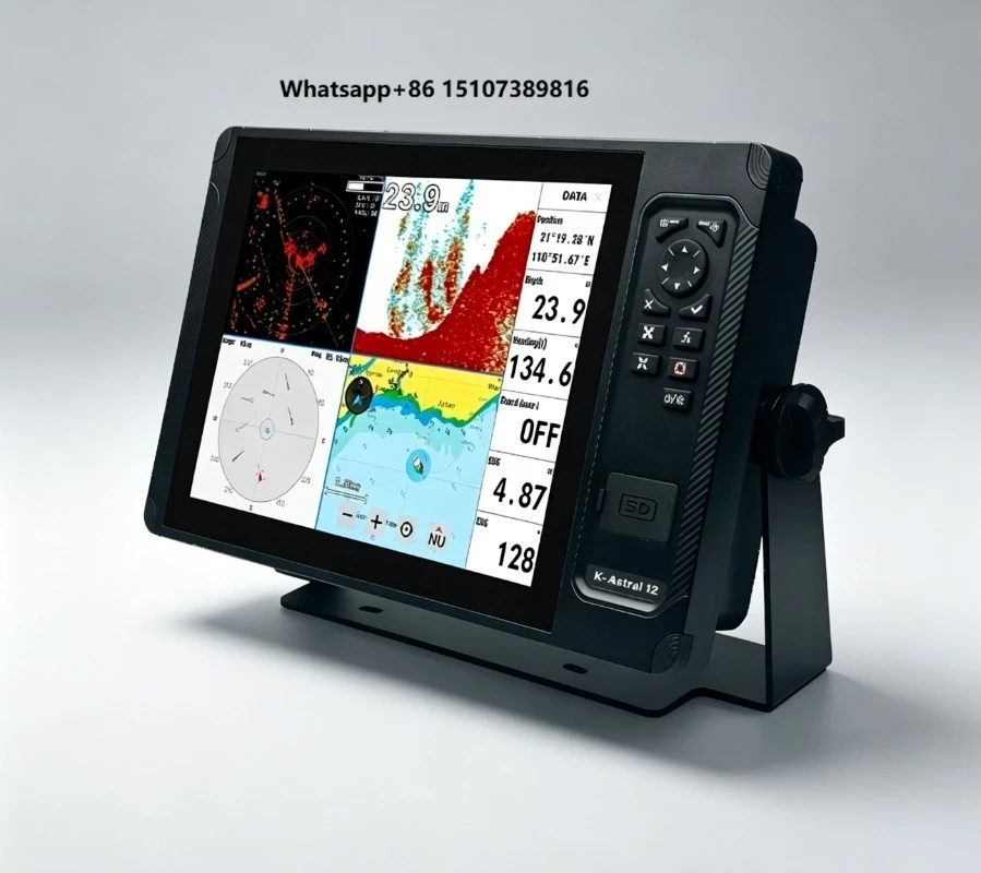 K-Astral 12 12 Inch Touchscreen Multi-Function Display Marine  Chartplotter