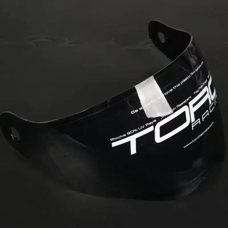 Lens for TORC T33 Visors Double Lens Rally Off-road Helmet Lens Anti Fog Sticker Helmet Accessories Viseira Capacete