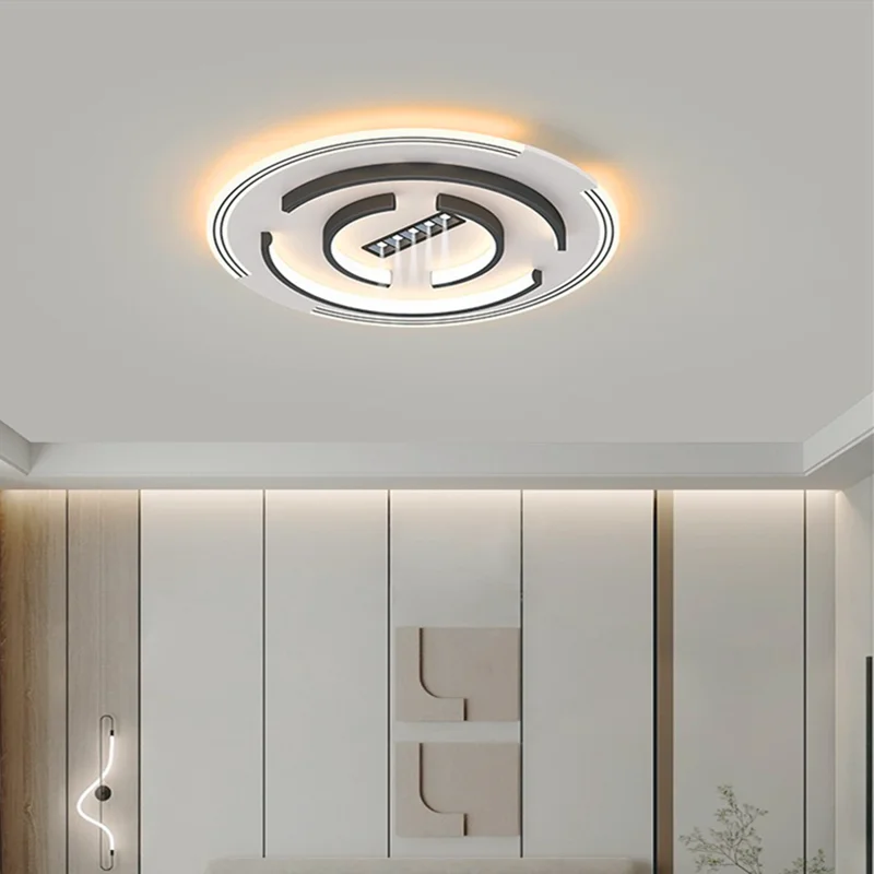 

Living Room Square Lamp Modern LED Round Ceiling Lamp Bedroom Dining Room Indoor Slim Lighting Lamp Home Decoration 2023 New